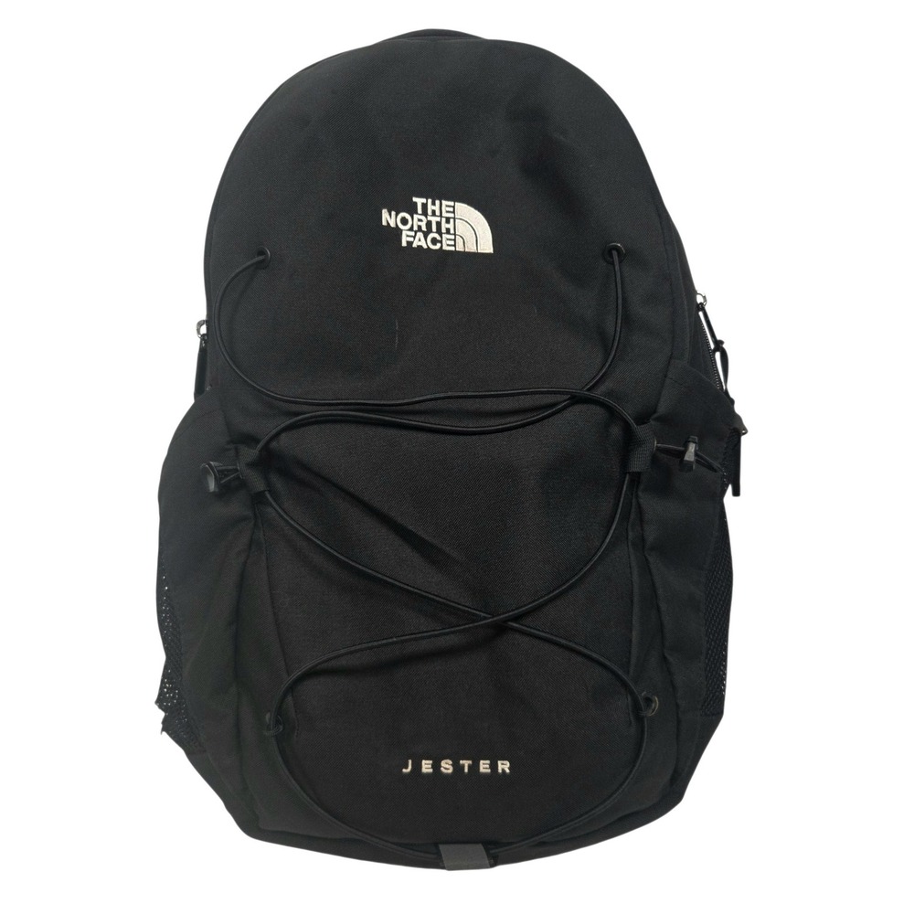 The North Face Jester Backpack Unisex Black FlexVent School Hiking Daypack